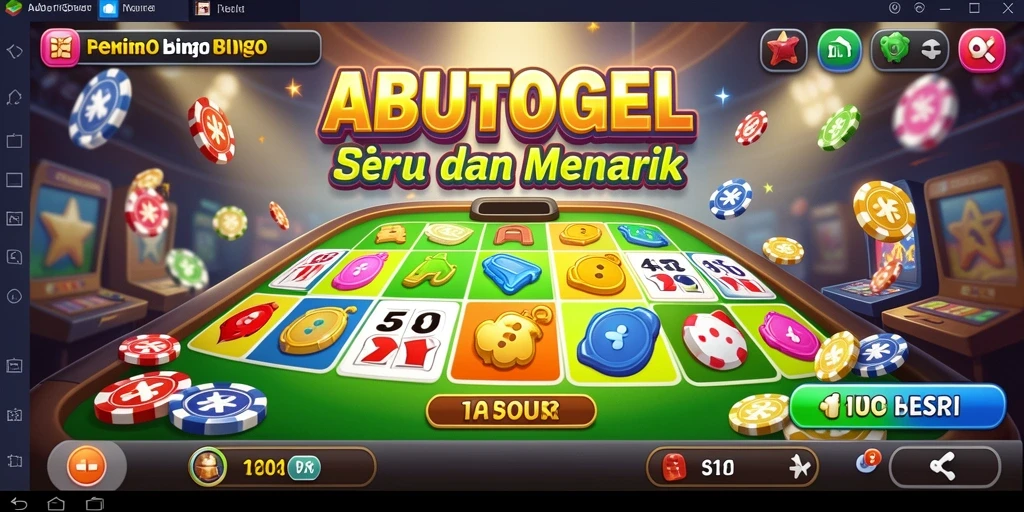Gambar tampilan gameplay menarik di ABUTOGEL