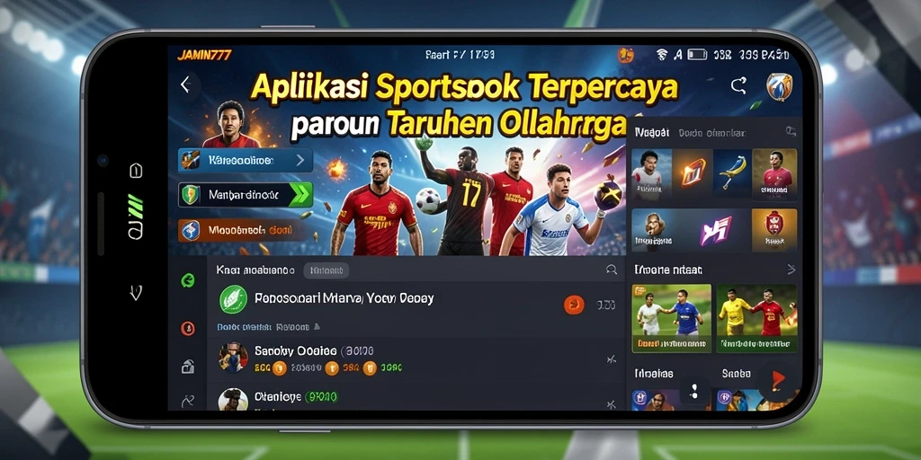 Tampilan menarik dari gameplay Sportsbook di JAMIN777.