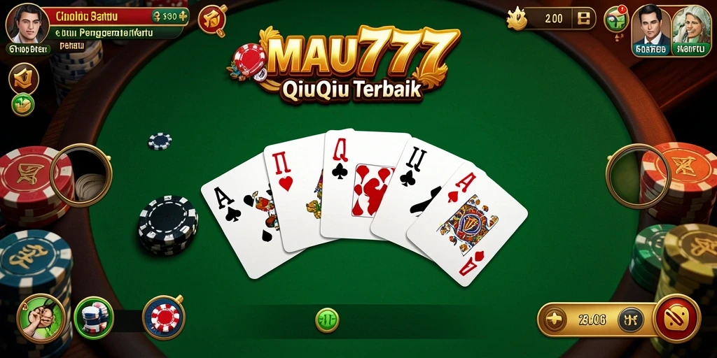 Screenshot gameplay QiuQiu di MAU777 yang seru dan menantang.