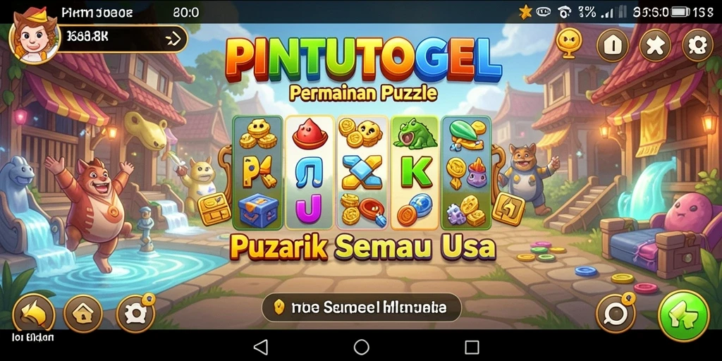 Tampilkan gameplay menarik PINTUTOGEL yang menantang.